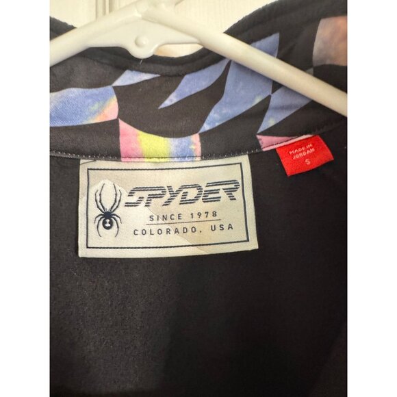 Spyder Speed Fleece Jacket Size Small Youth NWT $49 Black 1/2 Zip Pullover - Picture 8 of 11
